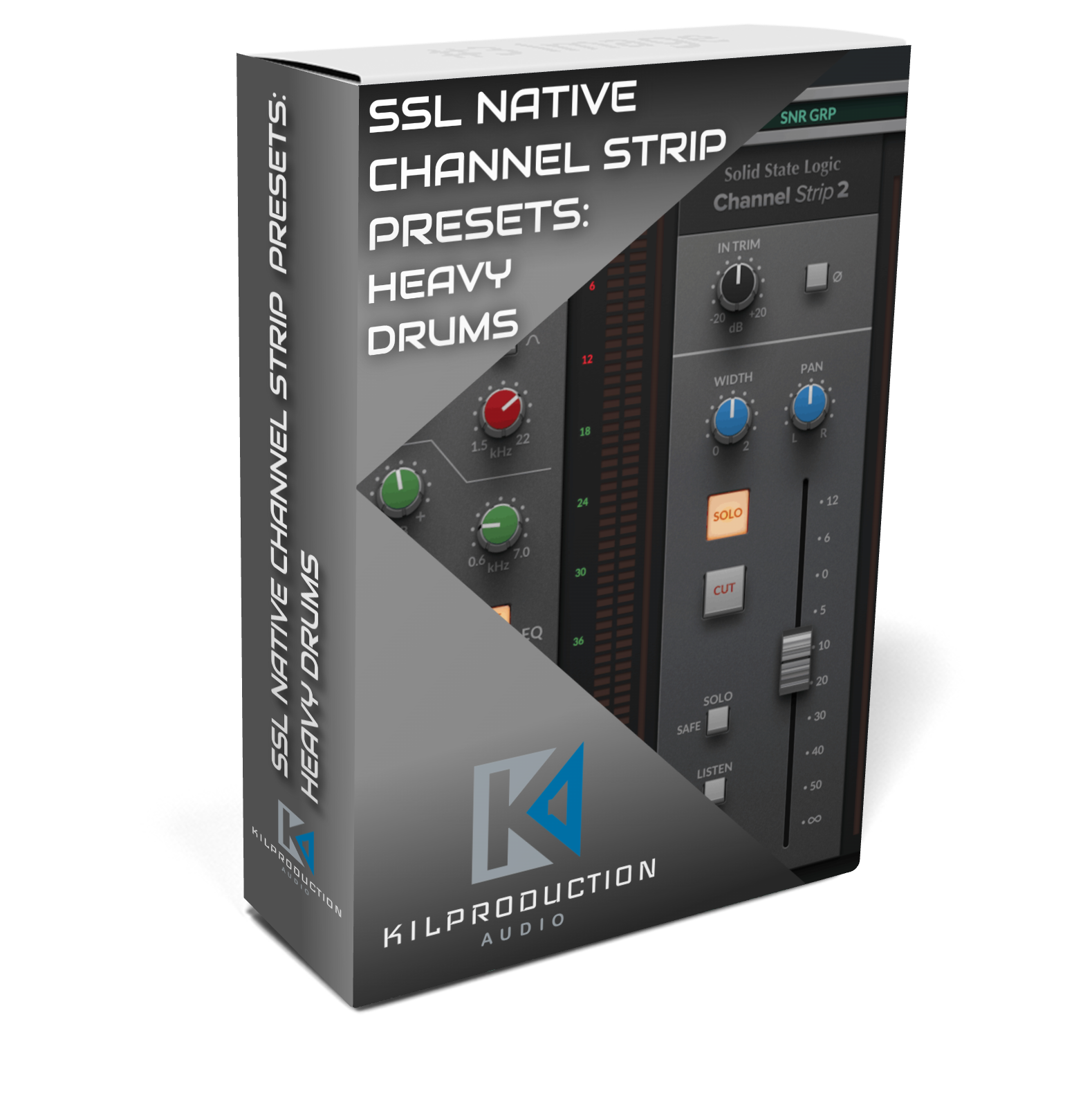 SSL Native Channel Strip Presets: Heavy Drums